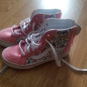 Van's toddler Puppicorns SK-8 hi zip sneakers